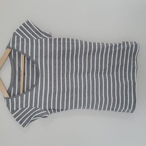 *** H&M Stripe grey and white T-shirt - S